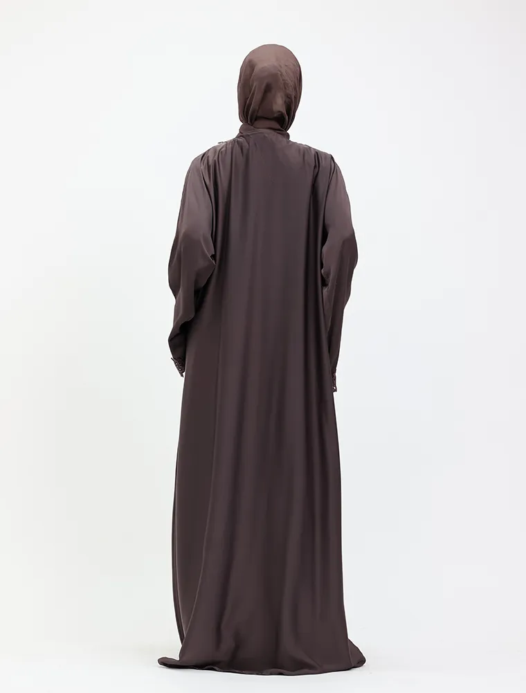 Mauve 2 Piece Amara Abaya